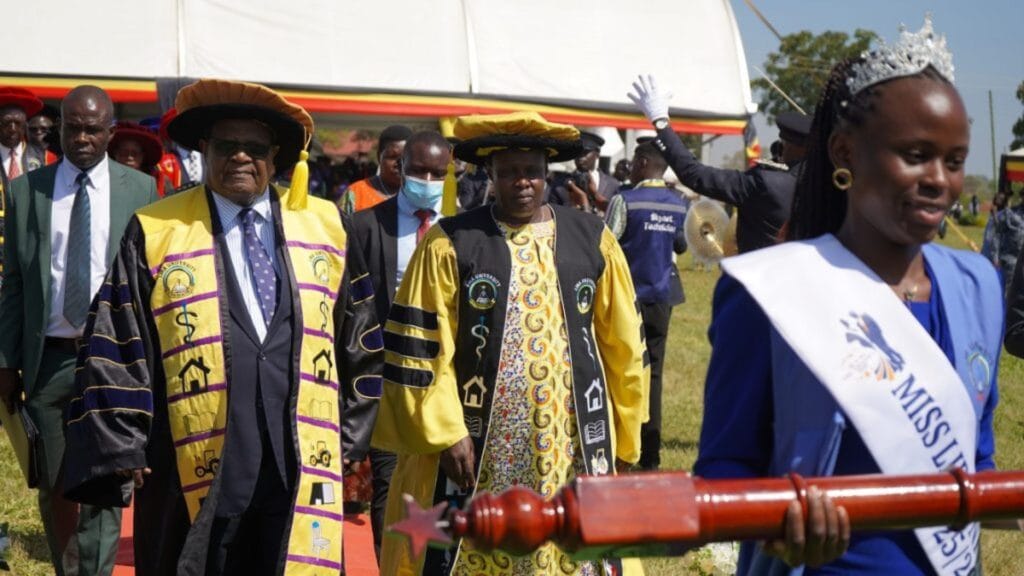 Lira University Chancellor at the Graduation Ceremony
