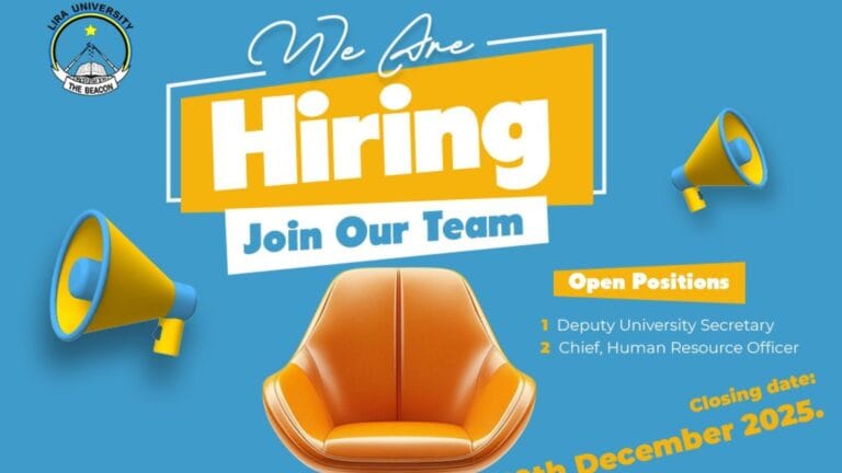 Lira University invites applications to fill key positions