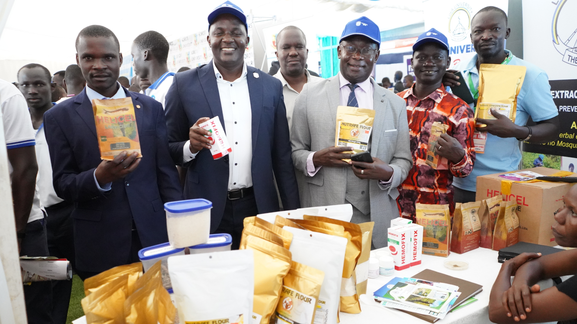 Lira University Showcases Solution-Driven Innovations at 16th NCHE Exhibition